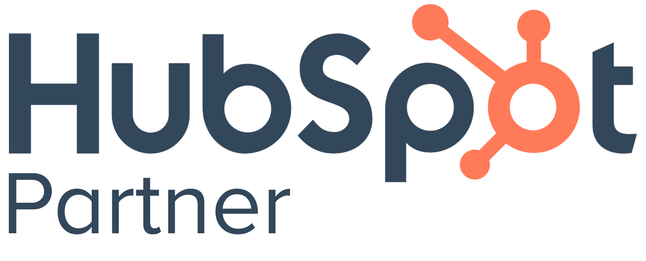 HubSpot Partner with hover